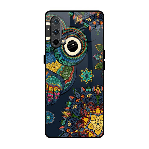 Owl Art OnePlus Nord CE Glass Back Cover Online