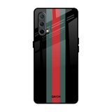 Vertical Stripes OnePlus Nord CE Glass Back Cover Online