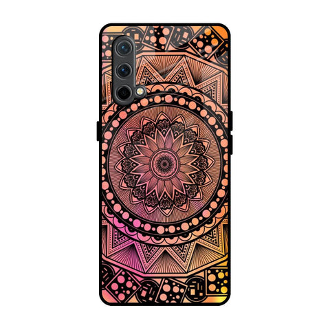 Floral Mandala OnePlus Nord CE Glass Back Cover Online
