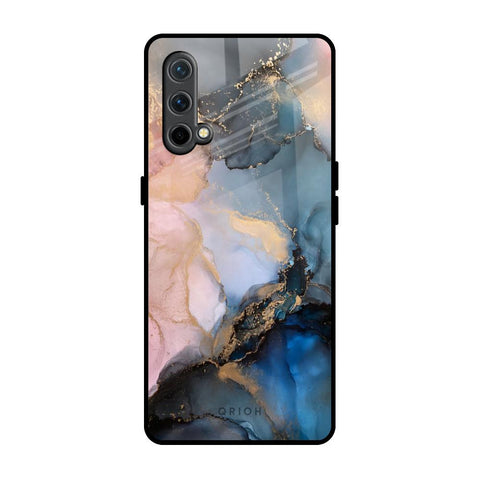 Marble Ink Abstract OnePlus Nord CE Glass Back Cover Online