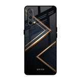 Sleek Golden & Navy OnePlus Nord CE Glass Back Cover Online
