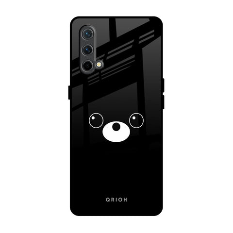 Cute Bear OnePlus Nord CE Glass Back Cover Online