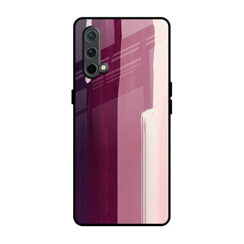 Brush Stroke Art OnePlus Nord CE Glass Back Cover Online