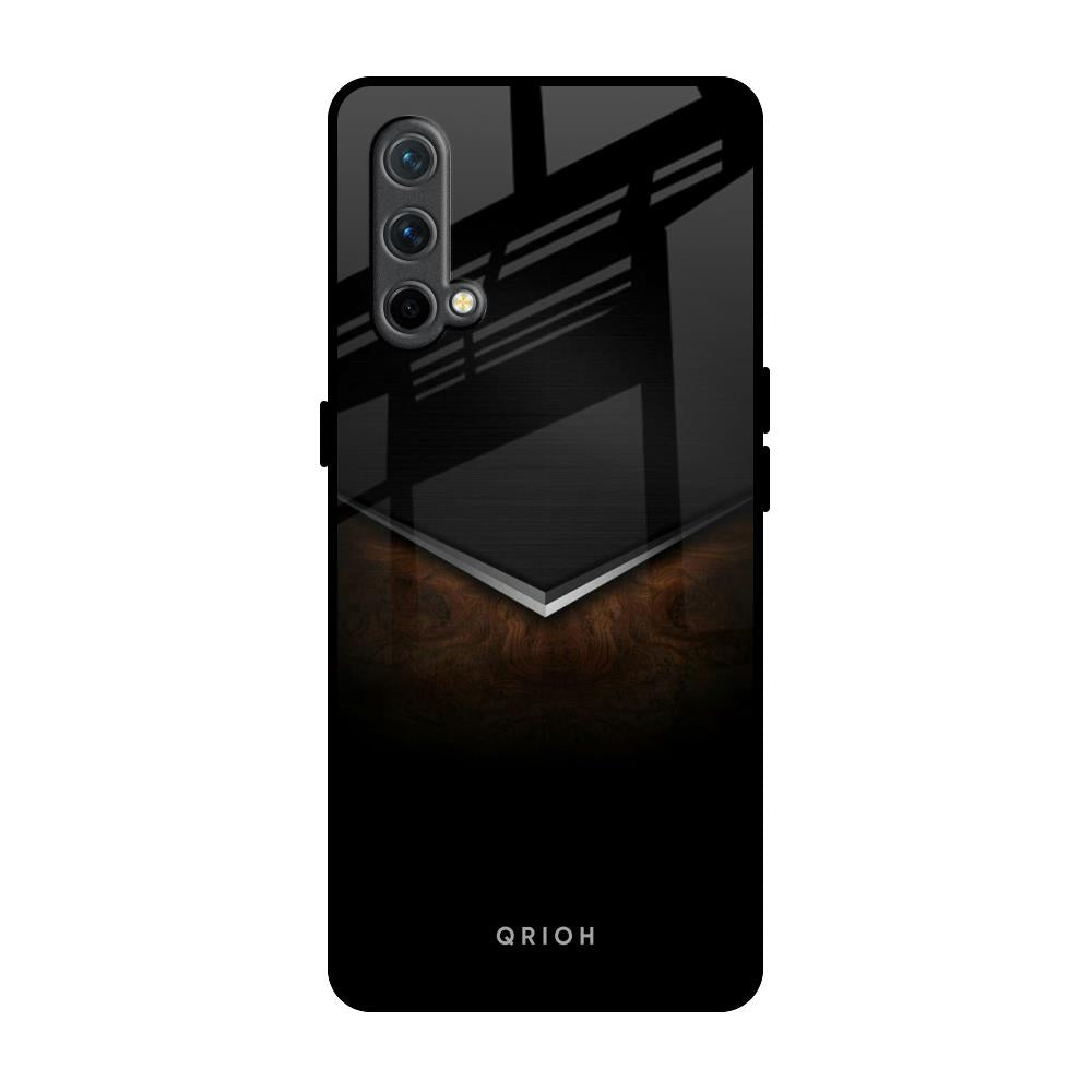 Dark Walnut OnePlus Nord CE Glass Back Cover Online