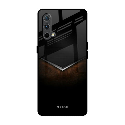 Dark Walnut OnePlus Nord CE Glass Back Cover Online