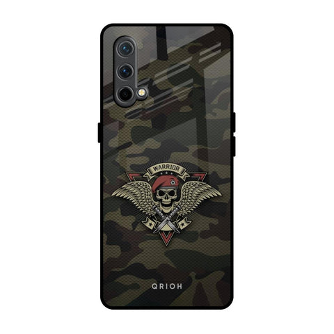 Army Warrior OnePlus Nord CE Glass Back Cover Online