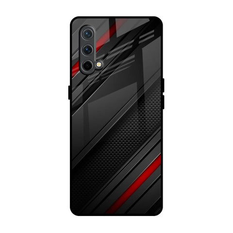 Modern Abstract OnePlus Nord CE Glass Back Cover Online