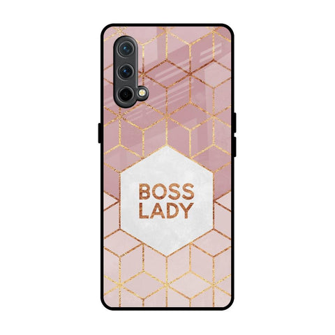 Boss Lady OnePlus Nord CE Glass Back Cover Online