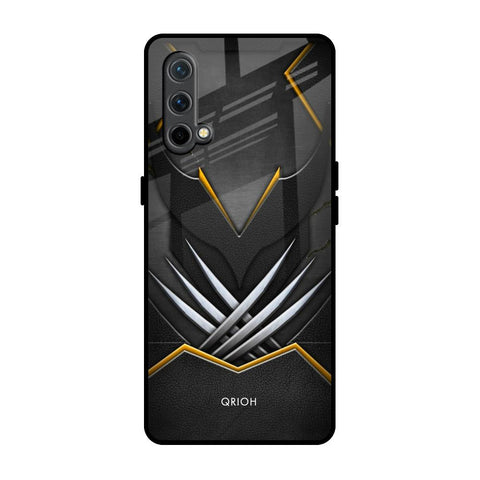 Black Warrior OnePlus Nord CE Glass Back Cover Online