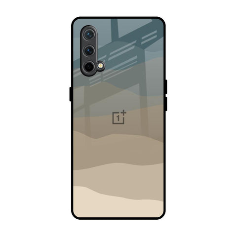 Abstract Mountain Pattern OnePlus Nord CE Glass Back Cover Online