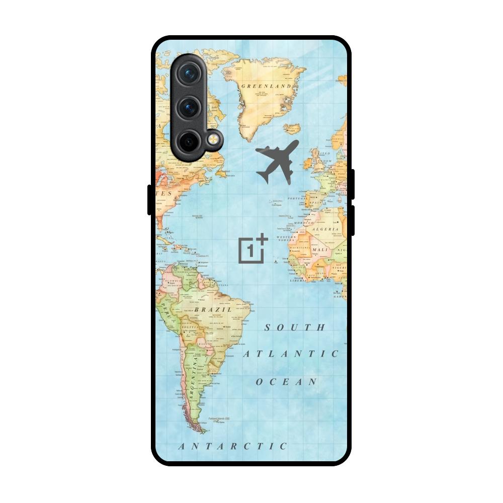 Fly Around The World OnePlus Nord CE Glass Back Cover Online