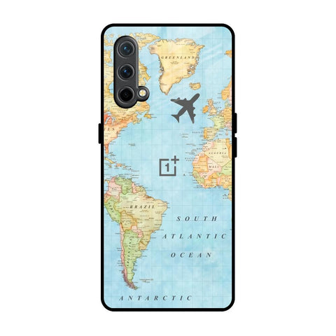 Fly Around The World OnePlus Nord CE Glass Back Cover Online