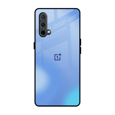 Vibrant Blue Texture OnePlus Nord CE Glass Back Cover Online