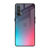 Rainbow Laser OnePlus Nord CE Glass Back Cover Online