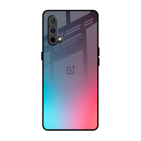 Rainbow Laser OnePlus Nord CE Glass Back Cover Online