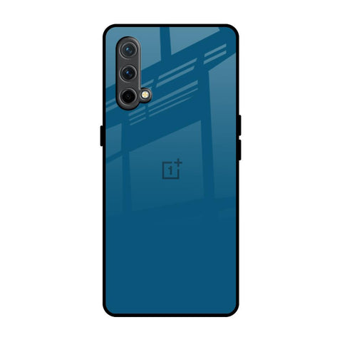 Cobalt Blue OnePlus Nord CE Glass Back Cover Online