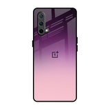 Purple Gradient OnePlus Nord CE Glass Back Cover Online