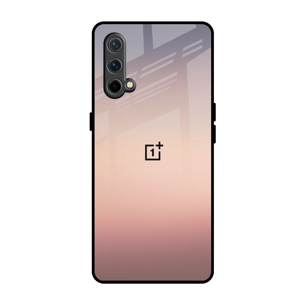 Golden Mauve OnePlus Nord CE Glass Back Cover Online