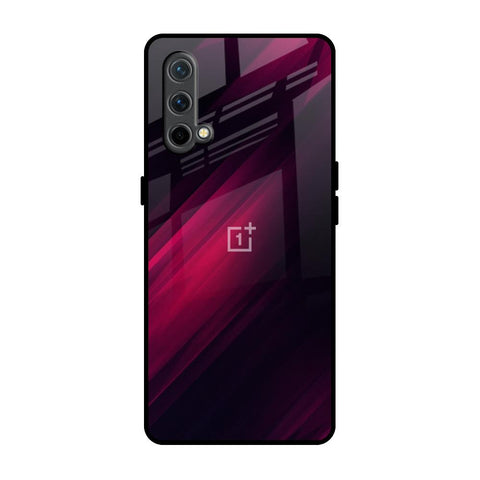 Razor Black OnePlus Nord CE Glass Back Cover Online