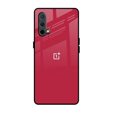 Solo Maroon OnePlus Nord CE Glass Back Cover Online