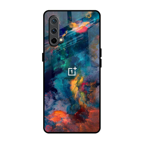 Colored Storm OnePlus Nord CE Glass Back Cover Online