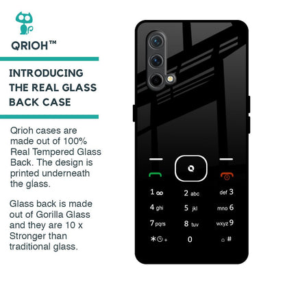 Classic Keypad Pattern Glass Case for OnePlus Nord CE
