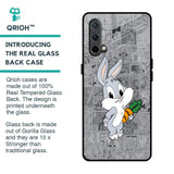 Cute Baby Bunny Glass Case for OnePlus Nord CE