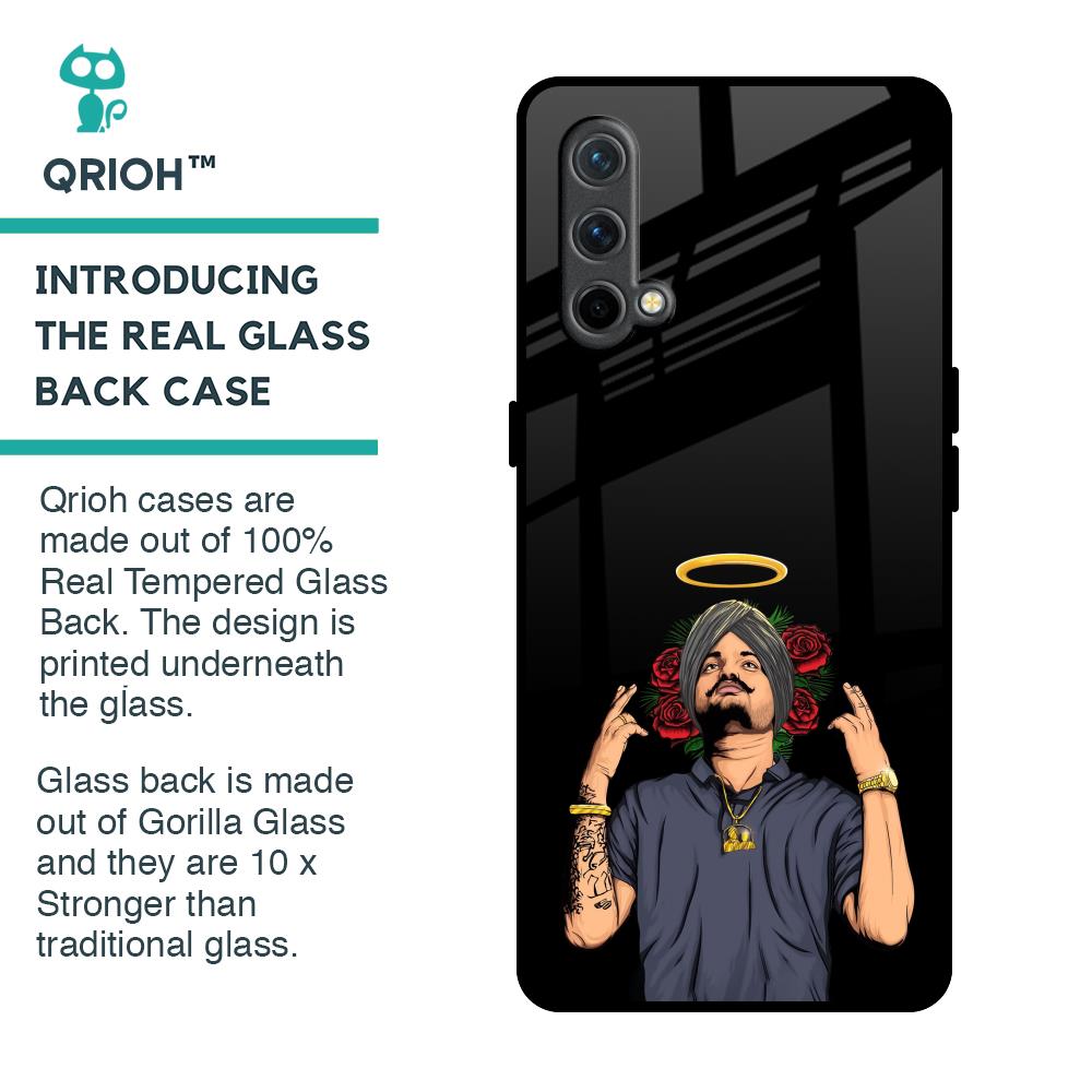 Punjabi Singer Poster Glass Case for OnePlus Nord CE