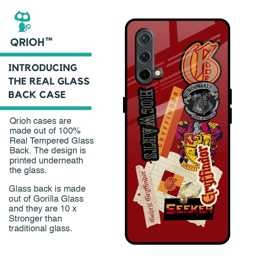 Gryffindor Glass Case for OnePlus Nord CE
