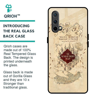 Magical Map Glass Case for OnePlus Nord CE