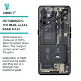 Skeleton Inside Glass Case for OnePlus Nord CE