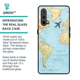 Travel Map Glass Case for OnePlus Nord CE