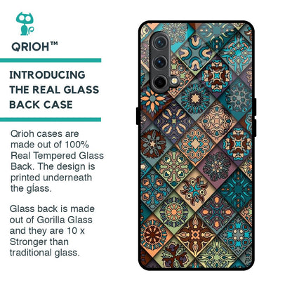 Retro Art Glass Case for OnePlus Nord CE
