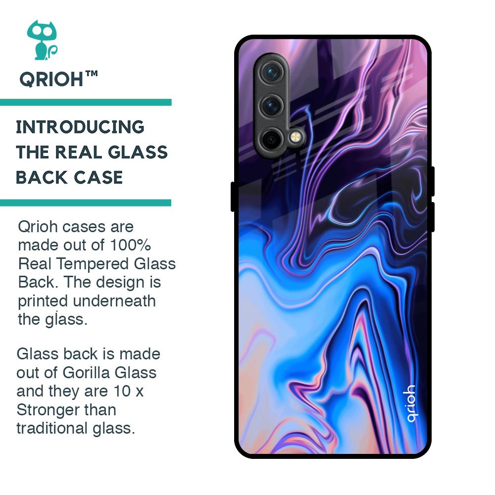 Psychic Texture Glass Case for OnePlus Nord CE