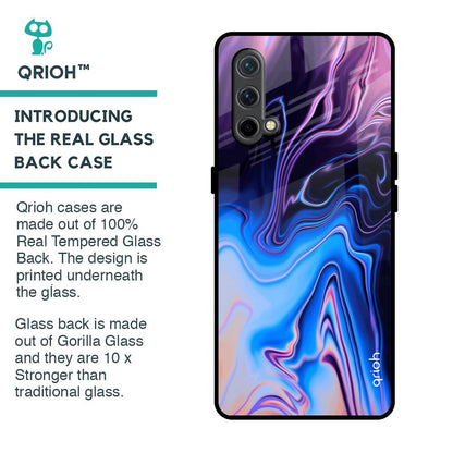 Psychic Texture Glass Case for OnePlus Nord CE