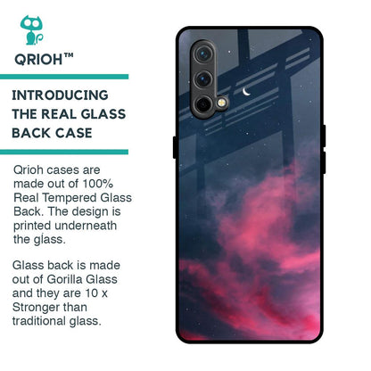 Moon Night Glass Case For OnePlus Nord CE