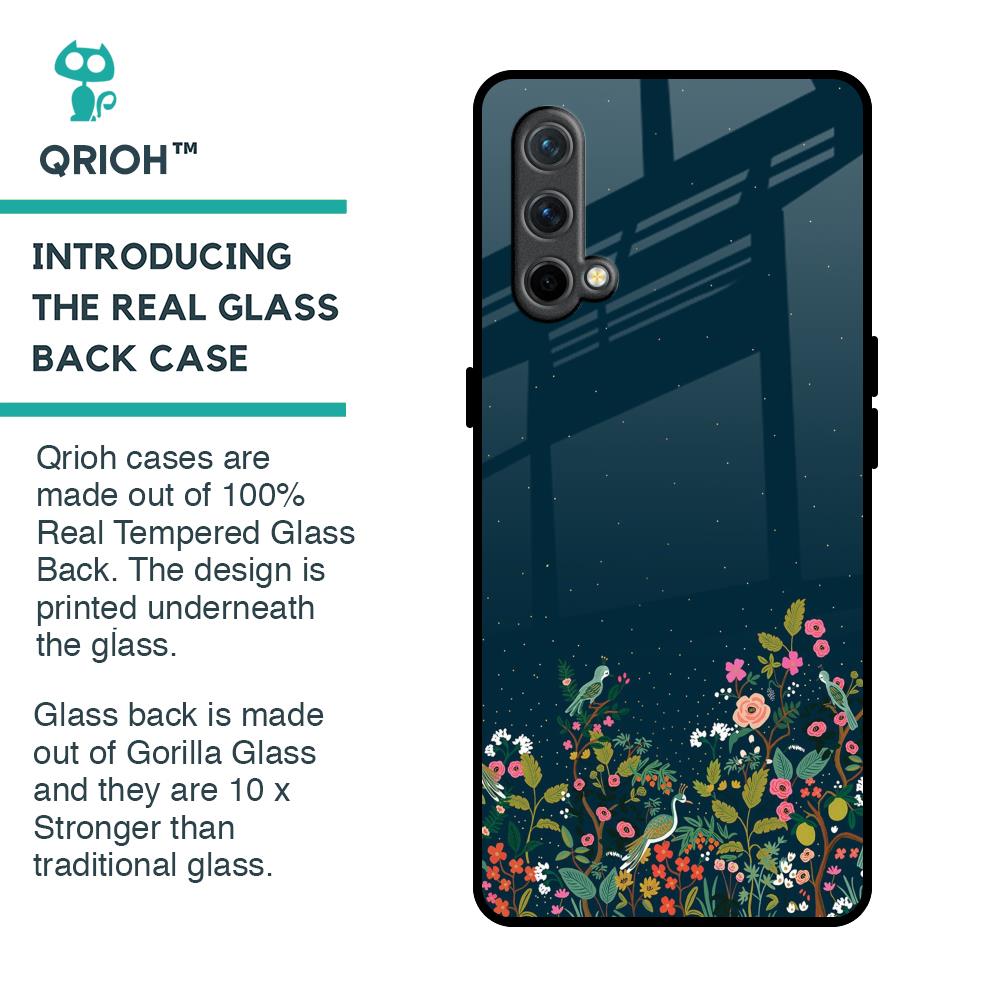 Small Garden Glass Case For OnePlus Nord CE