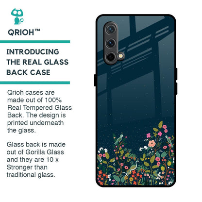 Small Garden Glass Case For OnePlus Nord CE