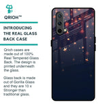 Falling Stars Glass Case For OnePlus Nord CE