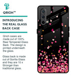 Heart Rain Fall Glass Case For OnePlus Nord CE