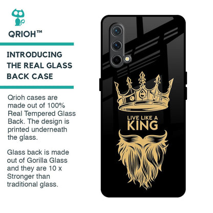 King Life Glass Case For OnePlus Nord CE