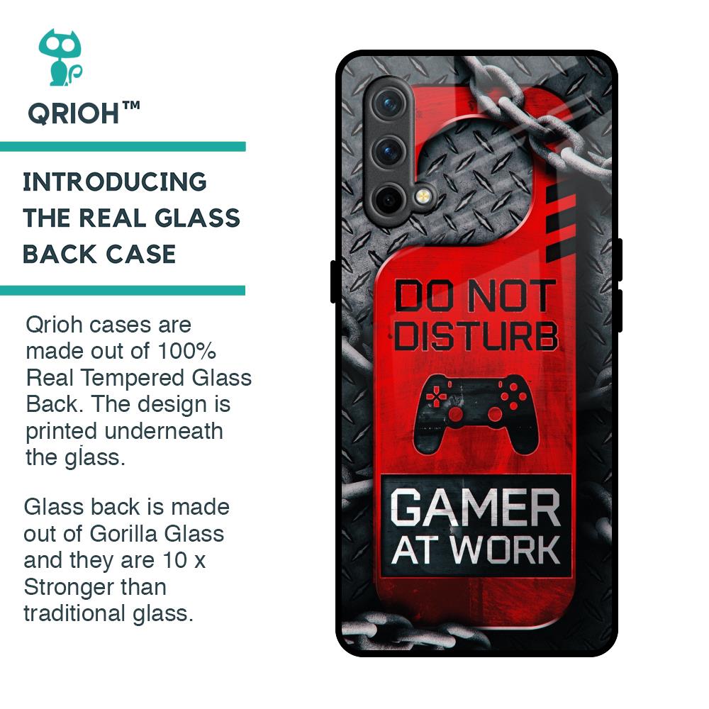Do No Disturb Glass Case For OnePlus Nord CE