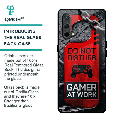 Do No Disturb Glass Case For OnePlus Nord CE