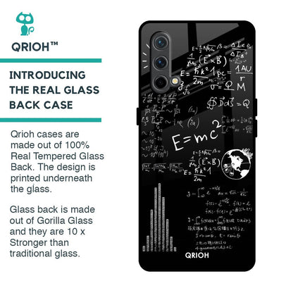 Funny Math Glass Case for OnePlus Nord CE