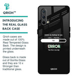 Error Glass Case for OnePlus Nord CE