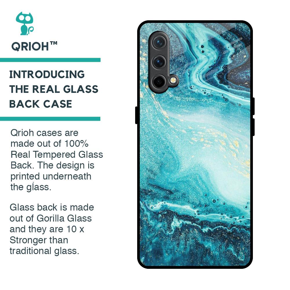 Sea Water Glass Case for OnePlus Nord CE