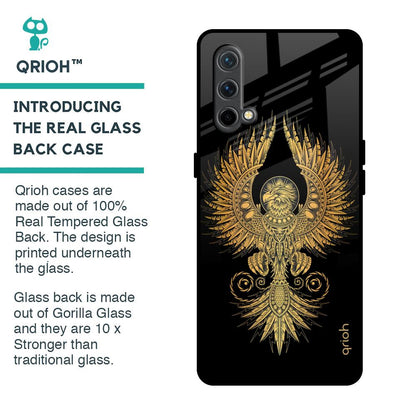 Mythical Phoenix Art Glass Case for OnePlus Nord CE