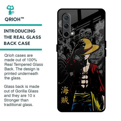Dark Luffy Glass Case for OnePlus Nord CE