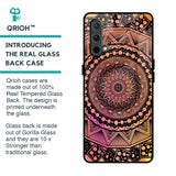 Floral Mandala Glass Case for OnePlus Nord CE