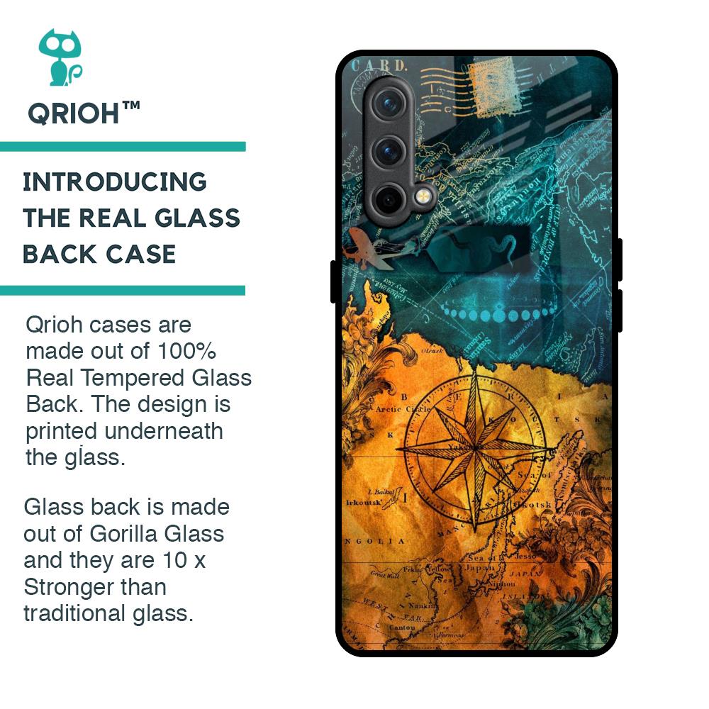 Architecture Map Glass Case for OnePlus Nord CE